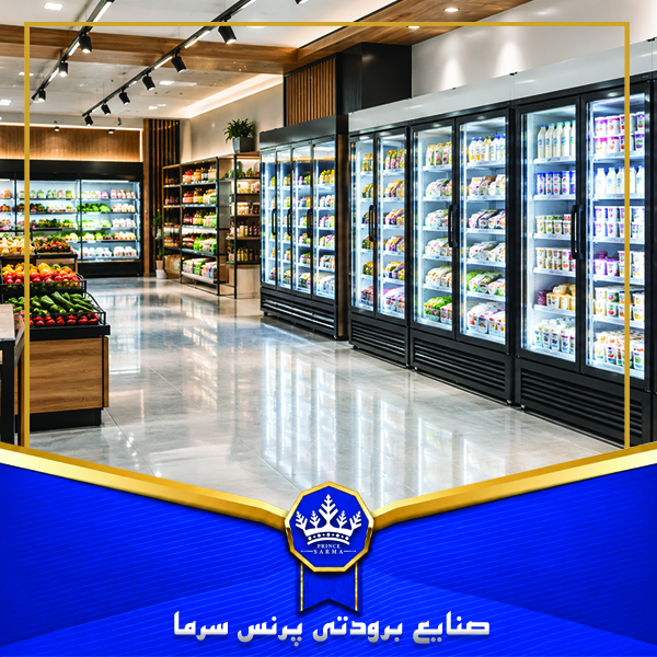 یخچال ایستاده فروشگاهی - پرنس سرما